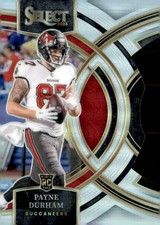 2023 Panini Select #155 Payne Durham Silver Prizms Die Cuts