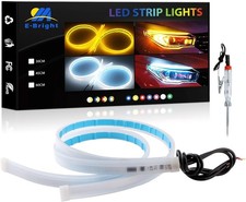 Led Strip Lights For Cars Suv Motorcycle Daytime Running Lights Whiteyellow Led Strip Lights For Cars Suv Motorcycle Daytime Running Lights Whiteyellow