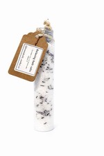 Lavender  Tea Tree Bath Salts Single Use Tube  Relaxing Spa Bath