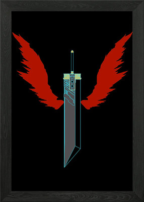 Final Fantasy Gerahmtes Wandbild Poster Leinwanddruck Bild
