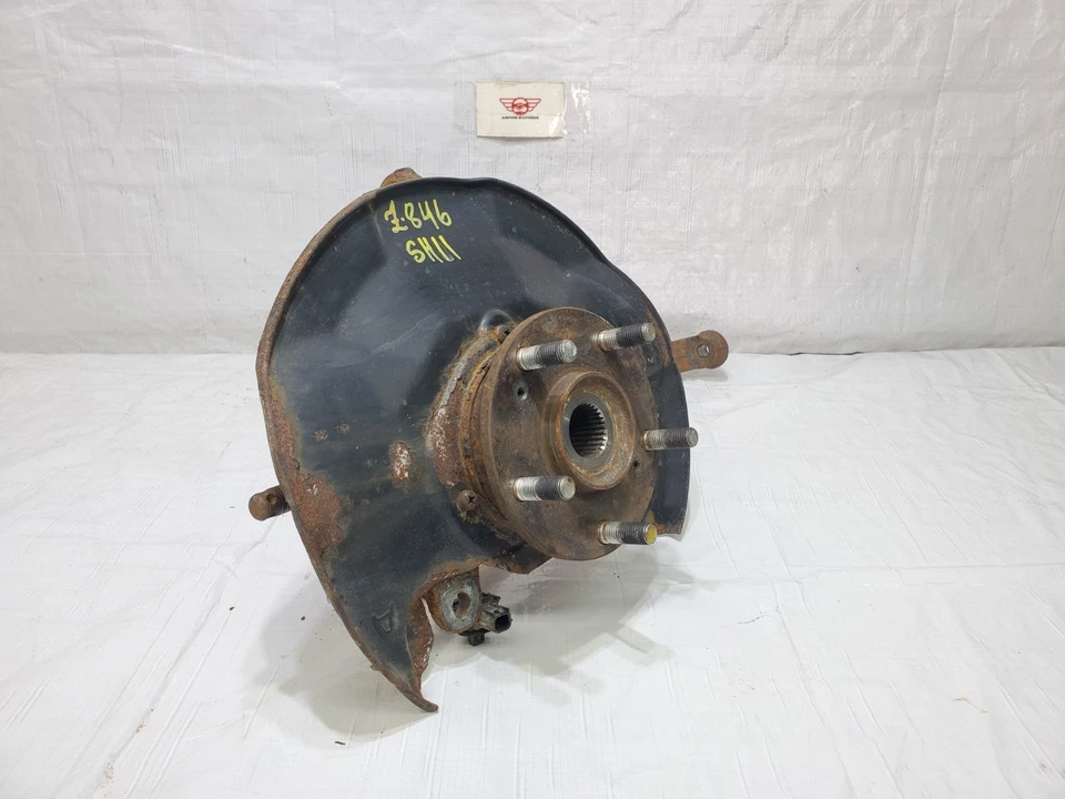 Honda Accord 2008-2012 cupé pasajero delantero derecho eje nudillo cubo de rueda OEM Foto 3 de 4