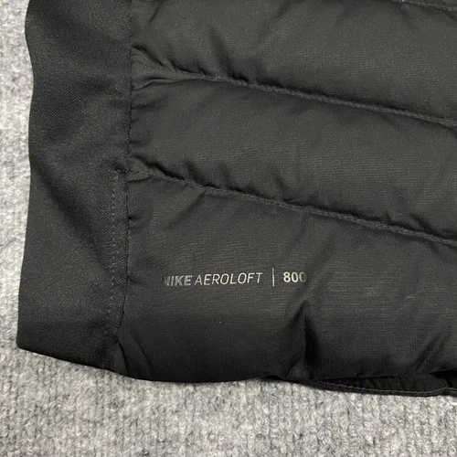 Nike LeBron James Jacket Mens Large Black Aeroloft 800 Hybrid Down Puffer 807974 image 4