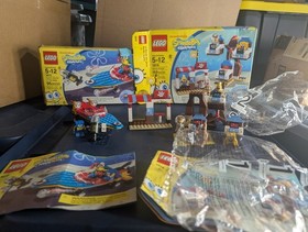 LEGO SpongeBob SquarePants Heroes of the Deep 3815 & Glove World 3816 Complete 