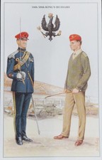 14th/20th Kings Hussars Postcard The British Army Series Military Regiment 🇬🇧