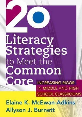 20 Literacy Strategies to - Paperback, by Elaine K. McEwan-Adkins; - Very Good j