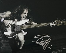Steve Harris SIGNED 8x10 photo  ~  AUTOGRAPHED - Iron Maiden