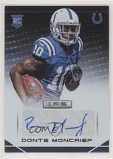 2014 Rookies & Stars Longevity Parallel Signatures Donte Moncrief #133 Auto 06z2