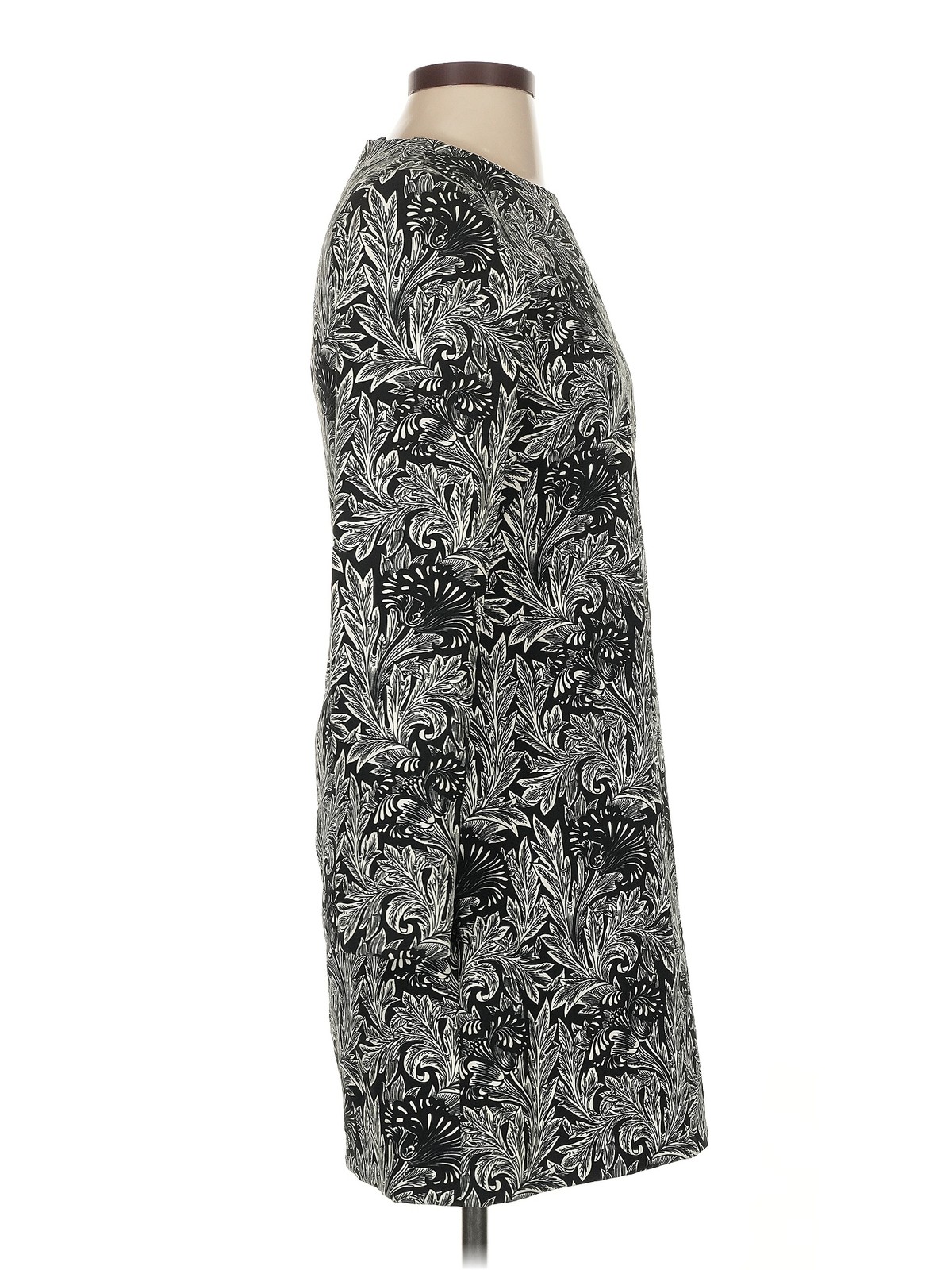 Zara Women Gray Cocktail Dress XS thumbnail 3