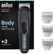 Braun BodyGroomer BG3340 Körperrasierer Trimmer Gesichtsrasierer OHNE BOX