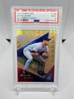 Derek Jeter 1999 Topps Tek Pattern 01 GOLD Jersey #02/10 PSA 9 Mint Yankees Hof