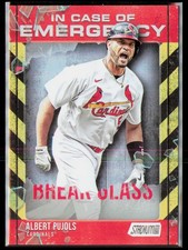 2025 Stadium Club #ICE-6 Albert Pujols In Case of Emergency