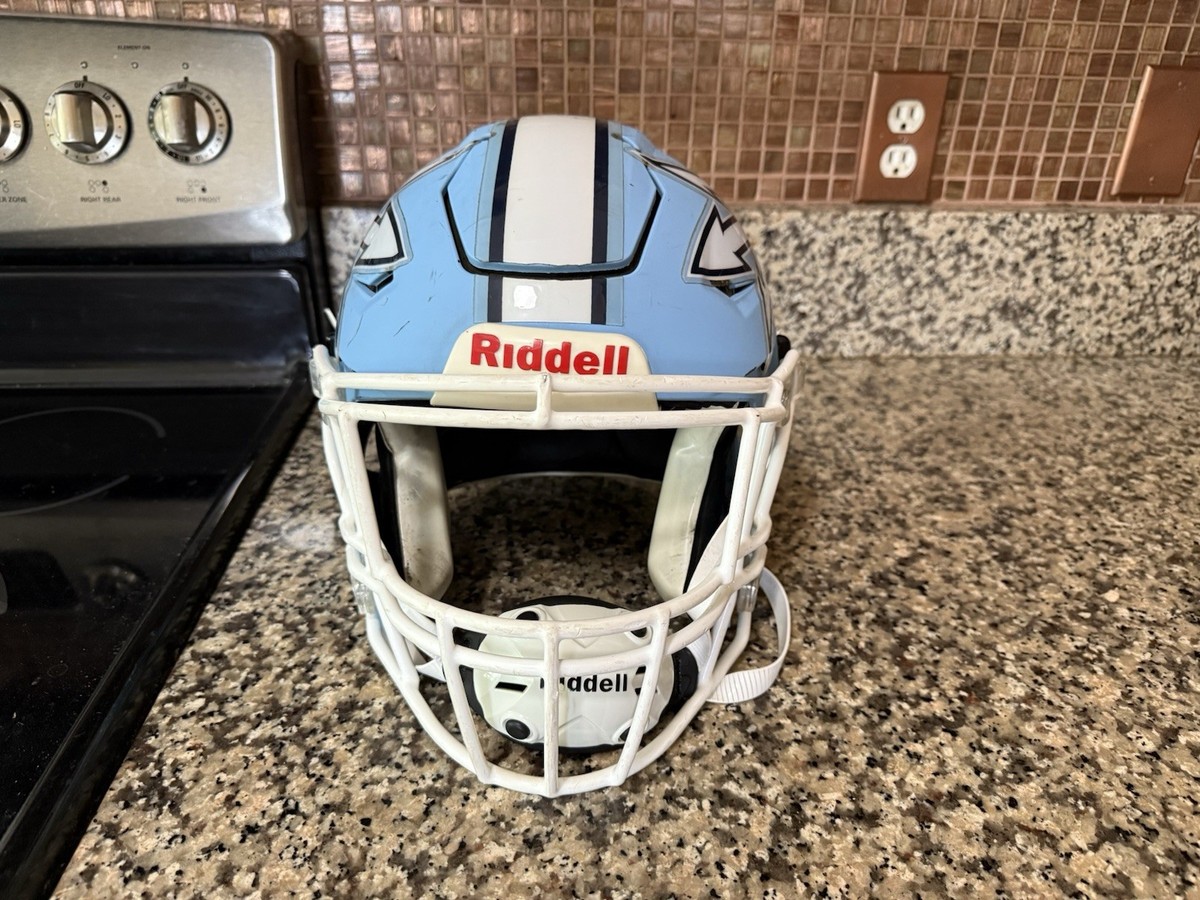 Riddell SpeedFlex Football Helmet Matte Carolina Blue w