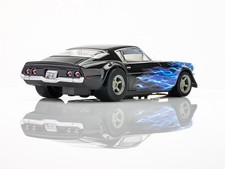 AFX 22046 HO Mega-G Black/Blue 1973 Camaro Wildfire Slot Car
