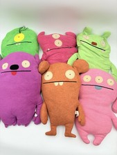 Ugly Dolls Plush Lot Worm Green Jeero Wrinko Chucka Trunko Bop N Beep 6 Pcs