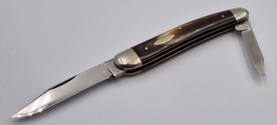 Gustav Voss Solingen Gentleman Knife Bunthorn 1950's