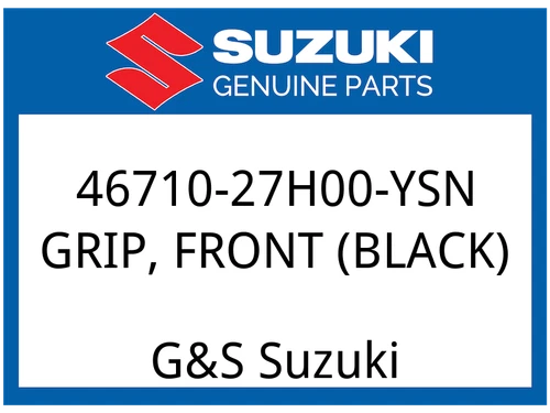 GRIP,FRONT (BLACK)