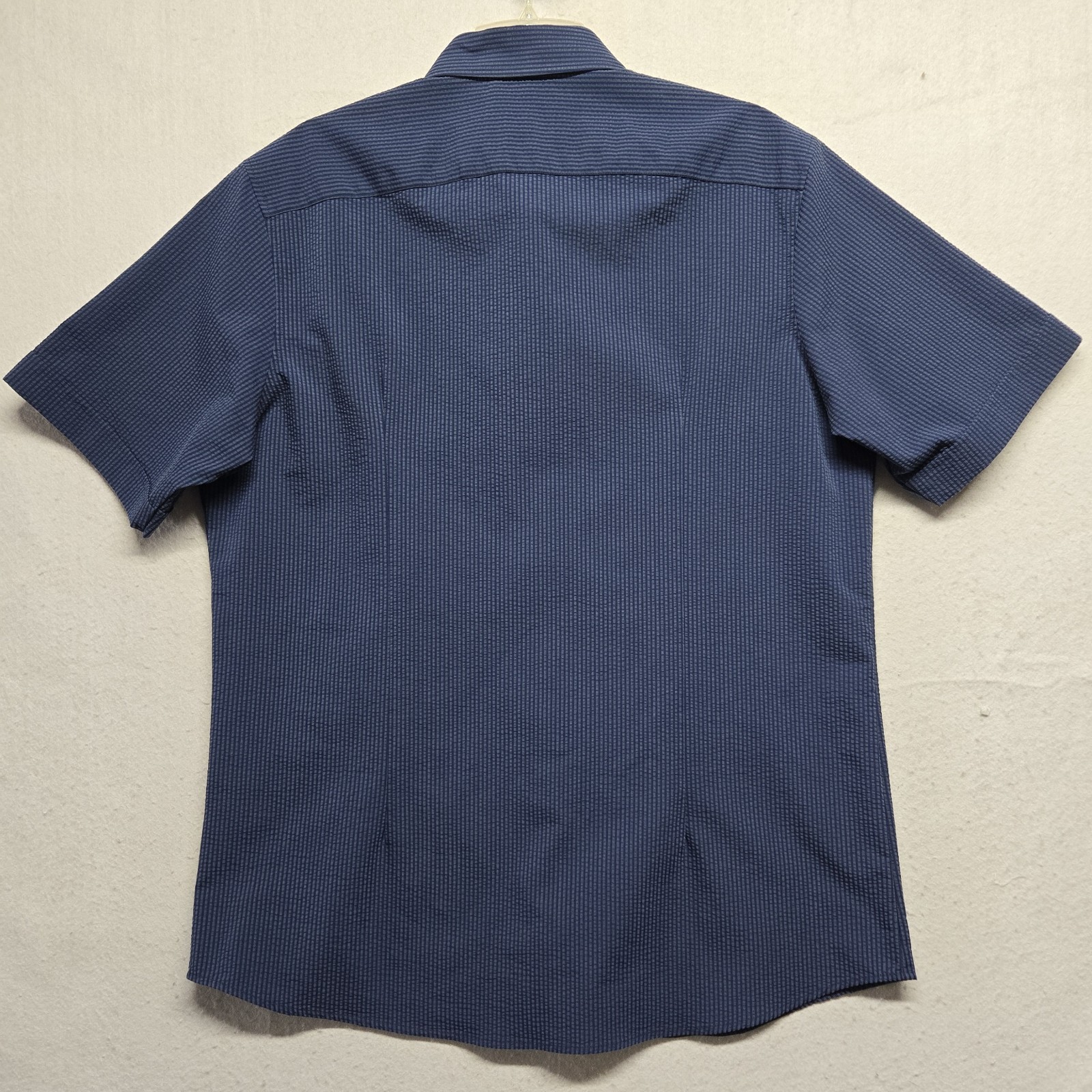 move performance apprel button up shirt blue size… - image 4