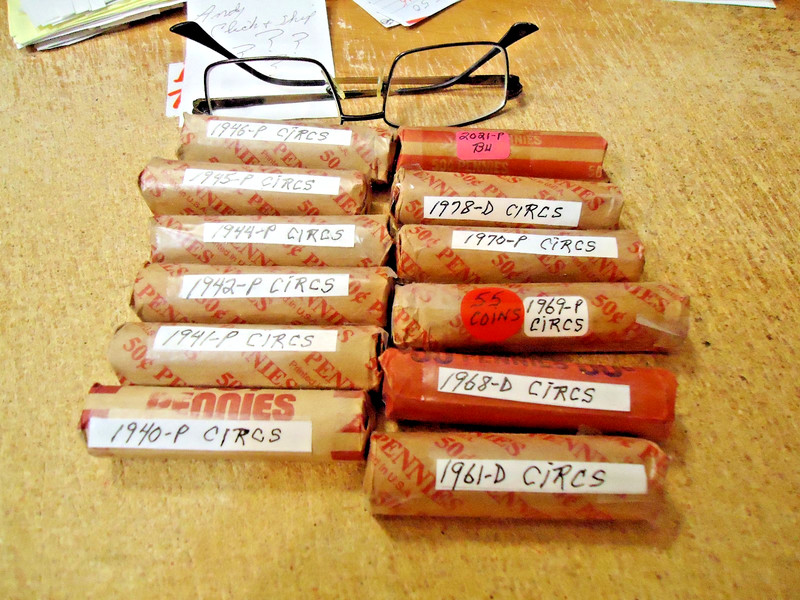 1978-D LINCOLN CENT ROLL - YOU ARE BIDDING THIS LISTED ROLL ONLY