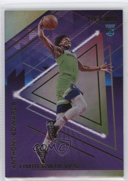 2020-21 Panini Recon Holo Anthony Edwards #125 02ez