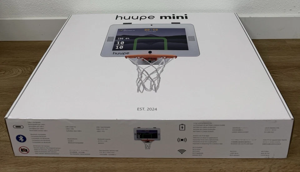 Huupe mini mounted Smart Mini Basketball Hoop. Smart Tv With HDMI. Game Console. - Image 4 of 4
