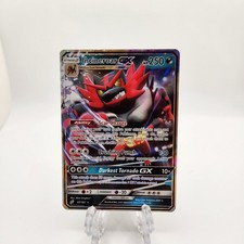 Carta Pokemon Incineroar GX 97/181 Team Up quasi nuova ultra rara