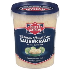 Gourmet 32 oz Sauerkraut, Traditional Barrel Cured - Gluten-Free Nitrate Free