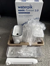Waterpik Sonic-Fusion 2.0 Professional Flossing ToothBrush White (16 oz) Used