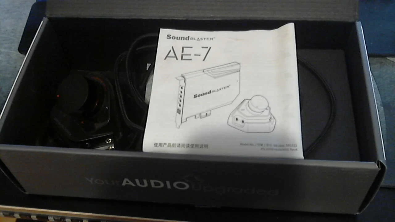 Additional photo for Creative Sound Blaster AE-7 Sound Card - Black
