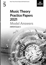 Music Theory Practice Papers Model Answers 2021, - Sheet music, by ABRSM - Good