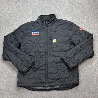 Veste Carhartt adulte petite noire Rain Defender légère doublée homme - Photo 1/4