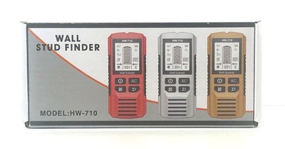 HW-710 Wall Stud Finder 3-in-1 Metal AC Wire Detector Gray New Retail  A1