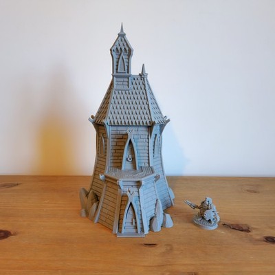 28mm Fantasy Dorf Gebäude Gelände Set DnD Tabletop RPG Wargaming Landschaft