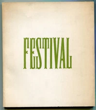 Spring Poetry Festival at Wesleyan 1960 / 1st Edition