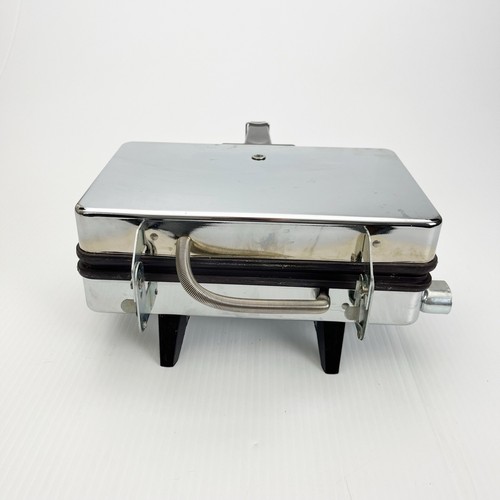 Vintage Hudson Waffle Iron Pizzelle Sandwich Grill con Piatti e Cavo - Foto 9 di 9