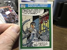 1990 MARVEL UNIVERSE SERIES 1 # 151 SPIDER-MAN PRESENTS DR. OCTOPUS