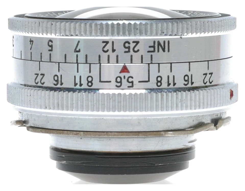 Lente réflex para cámara Kodak IIc IIIC Rodenstock Retina-Heligon C f:5,6/35 mm Foto 3 de 4