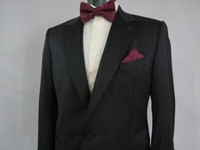 Recent Ermenegildo Zegna MILA micronsphere side vent slim cut tuxedo Jacket 42 S