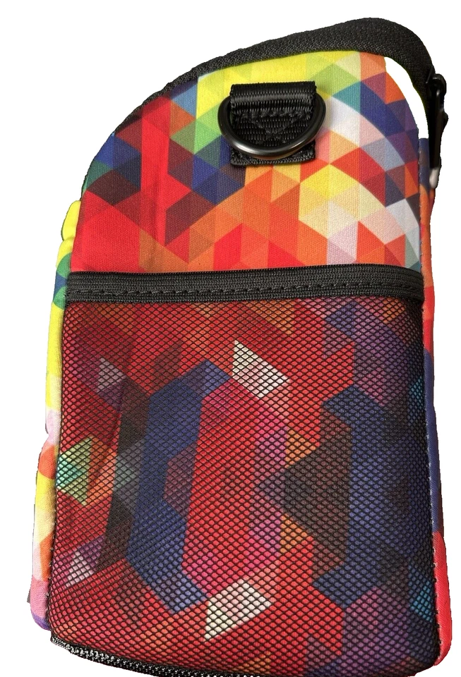 Bolsa estojo portátil para câmera DSLR com acessibilidade de carregamento superior e estilingue de ombro - Imagem 4 de 4