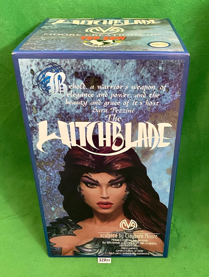 Moore Creations Witchblade Cold Cast Porcelain Sculpture. - Image 2 of 4