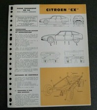 Revue technique Citroen CX