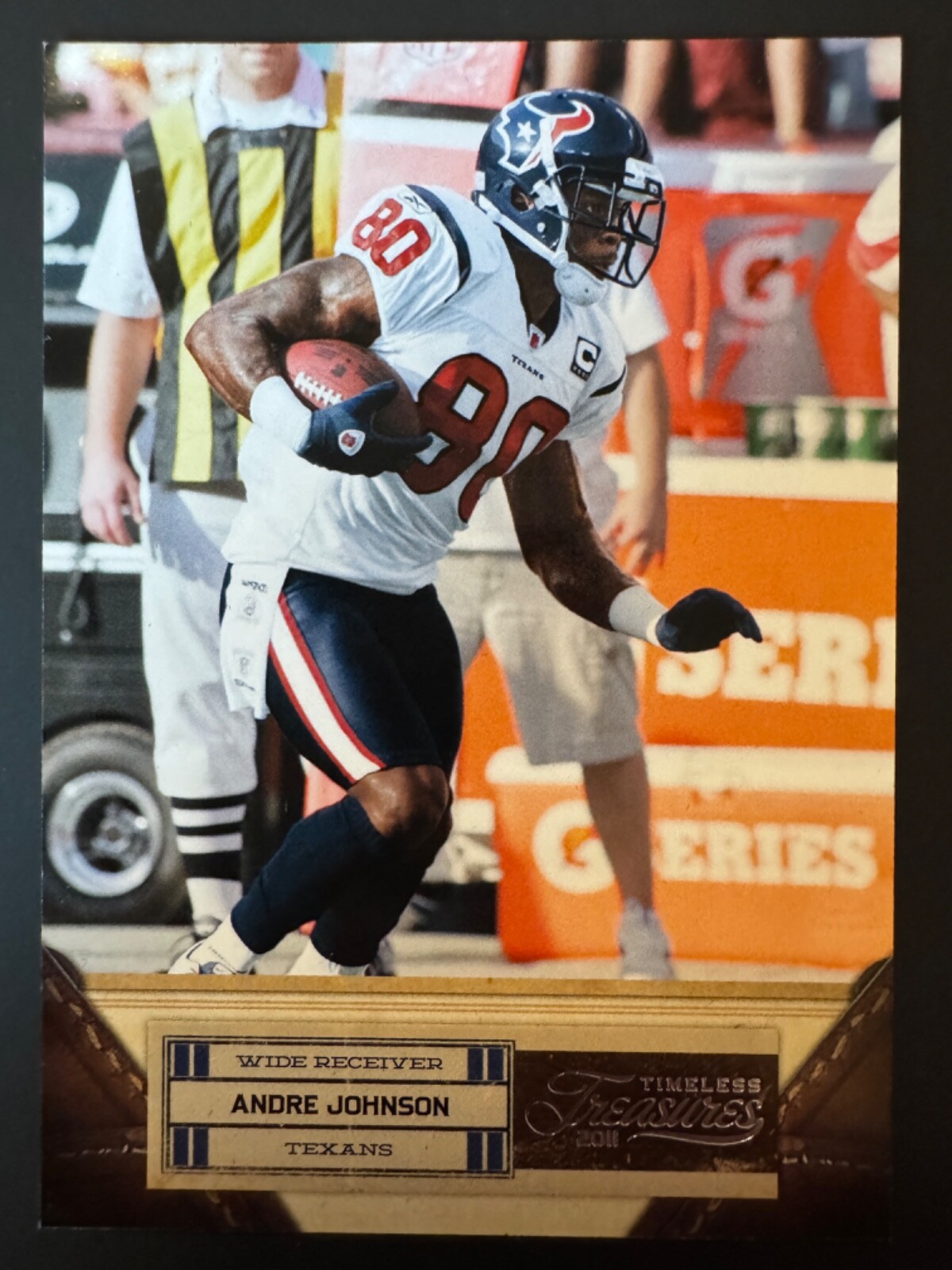 2011 Panini Timeless Treasures Andre Johnson #4 HOF 499
