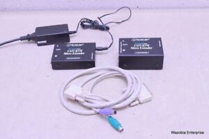 Kvm Extender Vga Usb Hid Catx Single Access Black Box