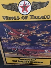 wings of Texaco..”spokane sun God” 1929 Buhl CA-6..sesqiplane 6th in series BANK