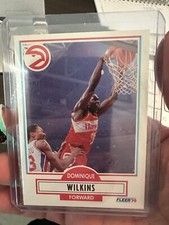 1990 Fleer #6 Dominique Wilkins - Atlanta Hawks