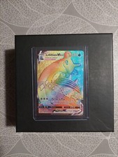 Lokhlass Vmax carte Pokemon Épée et Bouclier EB01 203/202 Rainbow Neuf FR