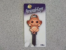 MONKEY SHAPE KWIKSET KW HOUSE KEY BLANK ILCO PERSONALI-KEY
