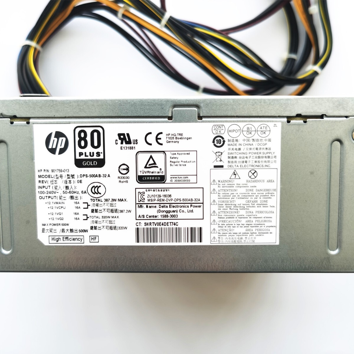 New For Hp Envy Desktop - 795-0003Ur L05757-800 Power Supply Psu 500W