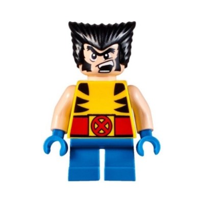 LEGO - Super Heroes - Wolverine - Mini Figure - Short Legs | eBay