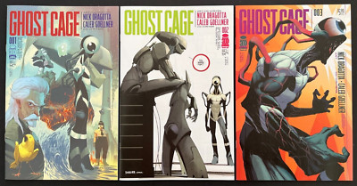 GHOST CAGE #1,2,3 complete miniseries; Image Comics; Nick Dragotta; Hi-grade