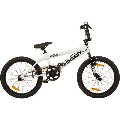 BMX Freestyle 20 Zoll Kinderrad deTox Big Shaggy Jugendliche unisex schwarz/weiß - Bild 51 von 55